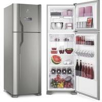 Refrigerador Electrolux Frost Free DFX41 371 Litros Inox 110V
