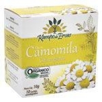 Chá de Camomila Orgânico (10 Sachês) 10g - Kampo de Ervas