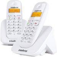Telefone sem fio Com ramal adicional TS 3112 Intelbras Branco