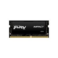 Kingston, KF432S20IB1/16 - Memória 16GB SODIMM DDR4 3200Mhz FURY Impact 1,35V 2Rx8 260 pinos para notebook, Não aplicável