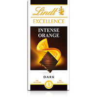 Tablete Excellence Lindt Intense Orange Dark Chocolate 100g