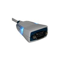 FTDI US232R-100-BULK, Cabo, Montagem; USB-RS232; 9 COND; 24 AWG; 1 M; USB-A, DB9 Male; W/LEDs