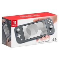 Console Nintendo Switch Lite Cinza com 2 Jogos Aleatórios Nintendo