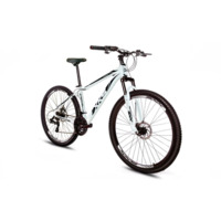 Bicicleta Xks Aro 29 Alumínio Freio A Disco 21v - Branca com Preto Quadro 17