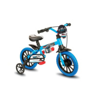 Bicicleta Infantil Aro 12 Veloz - Nathor - Azul/Preta