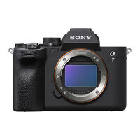 Câmera Fotográfica Sony A7 Mark Iv Body Preta