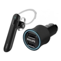 Fone Ouvido Bluetooth Philips Shb1613m + Carregador Veicular