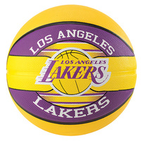 Bola de Basquete Spalding NBA Los Angeles Lakers Team Rubber Basketball Tam 7 - Unissex