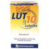 Lut 10 Luteína 10mg C/ 60 Cápsulas