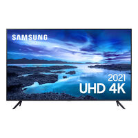 Smart Tv Samsung Uhd Processador Crystal 4K 75Au7700 Tela Sem Limites Visual Livre De Cabos 75' Samsung