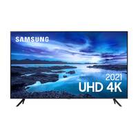 Smart Tv Led 70 Samsung 70Au7700 Uhd 4K Processador Crystal, Tela Sem Limites, Alexa Built In, Controle Único