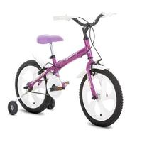 Bicicleta Infantil Houston Bloom BLMT161Q Aro 16 Roxa