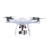 Drone Free-X com Gimbal para GoPro Hero3 e Hero3+ e Hero4