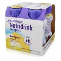Suplemento Support Nutrition Nutridrink Compact Baunilha 4 Líquido 125ml