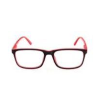 Óculos Receituário Voor Vert Preto E Vermelho Fosco - Vvocrgp016