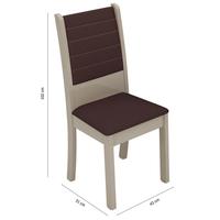 Kit com 2 Cadeiras Madesa Premium Plus