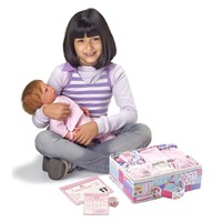 Roupas Maternidade Para Bonecas Laço de Fita Rosa