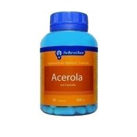 Suplemento Schraiber Vitamina C Acerola 60 Cápsulas 400mg