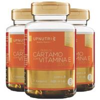 Kit 3x Óleo de Cártamo com Vitamina E Upnutri Premium