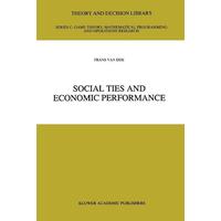 Social Ties and Economic Performance - Springer Nature Customer Servic