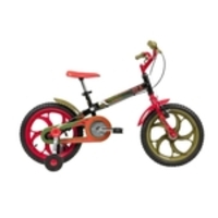 Bicicleta Power Rex Aro 16 Preto Infantil 2020 - Caloi