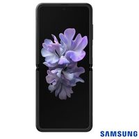 Smartphone Samsung Galaxy Z Flip SM-F700F Desbloqueado Dual Chip 256GB Android 10.0 Preto
