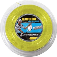 Corda Prokennex IQ Cyclone Heptagonal 16L 1.30mm Preta - Rolo com 200 metros