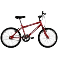 Bicicleta Aro 20 Infantil Menino Cross Boy Vermelha