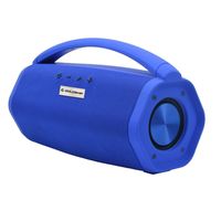 Caixa De Som Aqua Boom Speaker Ipx7 Goldship Bateria Interna bluetooth Azul