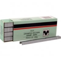 Grampo para grampeador manual 8 mm caixa com 2.500 pçs - 106-8 - Rocama
