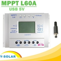 Controlador carga painel solar MPPT 60A 12/24V