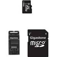 Cartão de memória Gigastone Micro SDHC 64GB + Kit Conectividade 3 em 1 Classe 10