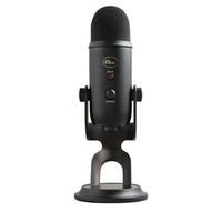 Microfone Blue Microphones Condensador USB  Blue Yeti Preto - 988-000100
