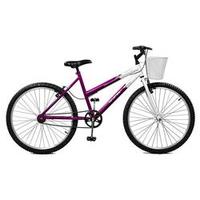 Bicicleta 26 Serena Aro 26 Violeta/Branco Master Bike