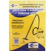 Pacote Com 3 Sacos Descartáveis Para Aspirador De Pó Karcher 2004 Porto-pel 2180