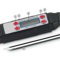Termômetro Digital à Prova D'água Aço Inox 25683100 Tramontina