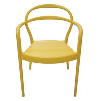 Cadeira Sissi Com Braços Amarela Tramontina 92045 000