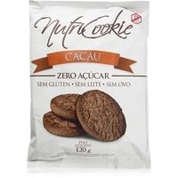 Suplemento Nutri Pleno Cookie Zero Açúcar sem Glúten Cacau 120g