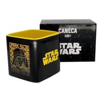 Caneca Cubo 300ml Dark Side Darth Vader Star Wars Geometric Zona Criat