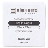 Sabonete Vegetal Elemento Mineral Argila Negra 100g