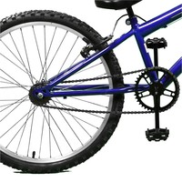 Bicicleta Master Bike Ciclone Aro 24 Masculina sem Marchas Azul e Preto