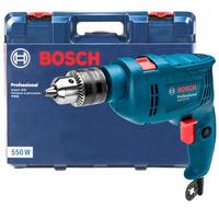 Furadeira de Impacto Bosch GSB 550 RE 550W 220V Profissional Maleta Ve