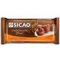 Chocolate Sicao Gold Blend Ao Leite Com Meio Amargo 1,01kg