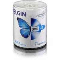 Dvds Gravaveis Dvd-R 4,7gb/120min/16x Tubo-100 82067 - Elgin