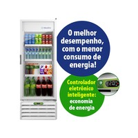 Refrigerador Vertical 1 Porta 406l VB40RE Metalfrio