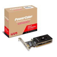 PowerColor Placa de vídeo AMD Radeon RX 6400 de perfil baixo com memória GDDR6 de 4 GB