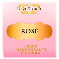 Loção Desodorante para o Corpo Love Secret Rose 250ml