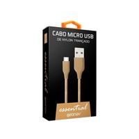 Cabo Micro USB Geonav Essential Gold