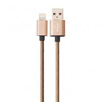 Cabo USB Easy Mobile Premium Cable Lightning Dourado 3M 1020