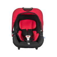 Bebê Conforto Protek GO+ Black Comfort Preto e Vermelho